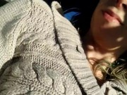 Riding trying to talk boyfriend into pov dick sucking video