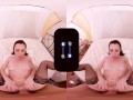 Risky Fuck With Rosalyn Sphinx While Her Parents Are In Other Room VR Porn