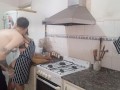 Pareja Amateur Cogiendo En La Cocina - Meg Vicious x Neptune