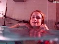 Tiniest sexiest horniest babes swim and masturbate