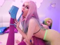Our lesbian sex party with Purple_Bitch and Helly_Rite