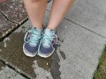 Nerdy Faery Shoe Piss and Soaked Sprinkler Fun
