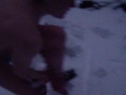 public nude skiing including blow job with a man on ski