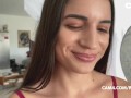 Young Brunette Fucks a Old Naughty Man Blowjob Riding old big dick in Sex Show | CAM4
