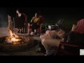 Campfire blowjob with smores and harp music