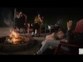 Campfire blowjob with smores and harp music