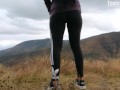 Caminata con mi Amiga en Leggins