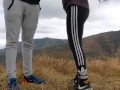 Caminata con mi Amiga en Leggins