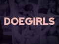 DOEGIRLS - Big Tits BFFs Leah Obscure And Alissa Noir Masturbate Together