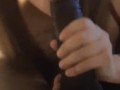 Step mom swallows massive black cock 