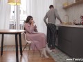 Teeny Lovers - Emily C - Asian teen fucked in a kitchen
