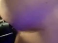 POV of a Chubby Girl Fucking His Ass and Making Him Take the Huge Knot of Her Dildo Over and Over