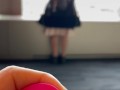 【縦動画&主観】遠隔バイブデートでムラムラが抑えられなくなった結果 Japanese gal with remote sex toy in public downtown