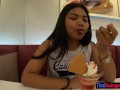 Big ass amateur Thai teen fucked by her boyfriend after having ice cream