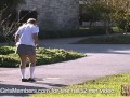 Lollipop Sucking Short Skirt College Student