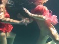 Mihalkova and Siskina and other babes underwater naked
