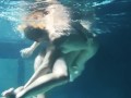 Mihalkova and Siskina and other babes underwater naked