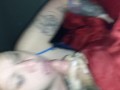 Wake up Hotwife Sunshyne sucking Texas off!