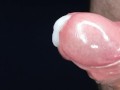 Mistress Hot Lips ruined his orgasm by frenulum rubbing. Cum control, cum play, femdom amateur