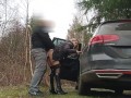 Real czech milf want to be fucked on public truck parking Do not cum inside i will piss it fake taxi