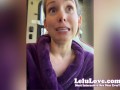 Lip syncing with my panties down and my pussy out twerking and shaking my ass & more - Lelu Love