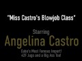 BBW Angelina Castro Gives Tara Lynn Holmes A Blowjob Class!