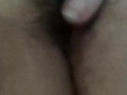 Solo masturbation at work