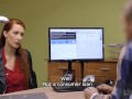LOAN4K. Alluring redhead wants a vet clinic and knows how to get it