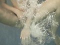 Underwater sexiest babes ever touching tits