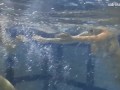 Underwater sexiest babes ever touching tits