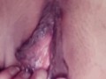 Big Pink Clit Big Dark Lips masturbation