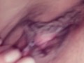 Big Pink Clit Big Dark Lips masturbation