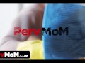 Perv Mom - Big Titted Step Mom Helps Her Step Son To Release The Pressure And Lets Him Fuck Her