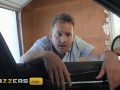 Brazzers - Alexis Fawx Fixes Maddy May's Car & Pussy & Van Wylde Joins Them For A Wild 3some