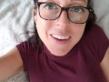 Nerdy Nasty Creamy Panty Couch Piss and Squirt