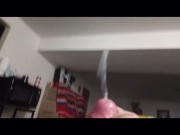 Cum Shower too bad it’s all alone