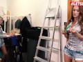 KINKYINLAWS - MILF Step Mom Cynthia Vellons Lesbian Sex With Step Daughter Gina Gerson - LETSDOEIT