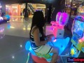 Thai amateur teen girlfriend plays with a vibrator toy after a day of fun