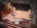 Curvy Pale Redhead Milf Full-Body Oil Massage and Thick Juicy Thighs Thighjob Cum - Ginger Ale