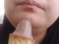 LICKING delicious ICE CREAM