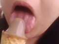 LICKING delicious ICE CREAM