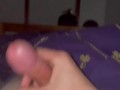 Four Minutes of Wanking! Cumshot Ending! BIG OR SMALL DICK?