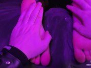 Enticing Wrinkled Soles And Toes POV Massage And Cream Smearing