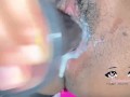 Hairy Creamy Pussy (CLOSE UP)