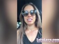 My smooth pussy closeup after laser hair removal, cuckolding hotwife JOI, funny bloopers - Lelu Love