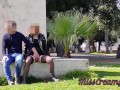 Real Amateur French Public Squirt Sex Risky on the Park !!! People walking near... 4K - MissCreamy