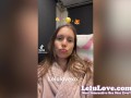 Behind the scenes condom free POV fucking, licking my cum off his cock, TikTok fun & more- Lelu Love