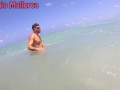 Pasándola Bien En Una Playa Nudista Con La Italiana De Culo Redondo Cherry