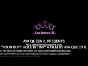 Rough Femdom Strap on - She fucks him hard in the ass!