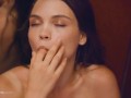 ULTRAFILMS Beautiful girl Elizabeth T playing with boobs and pussy in the elevator